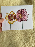 Coreopsis Set - Greeting Card