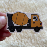 I Dig Ewe - Cement Mixer Sticker
