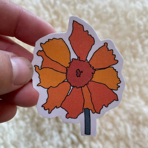 Marigold Sticker
