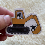 I Dig Ewe - Excavator Sticker