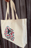 Love Ewe - Cotton Full Gusset Tote Bag
