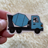 I Dig Ewe - Cement Mixer Sticker