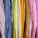 Naturally Dyed Silk Scarves - Ready to Ship