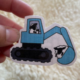 I Dig Ewe - Excavator Sticker