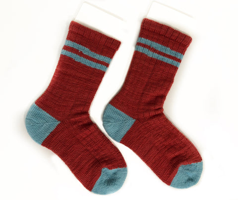 Custom Cranked Knit Socks