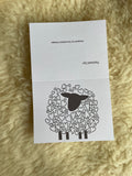 Love Ewe - Paint your own- Blank Greeting Card