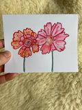 Coreopsis Set - Greeting Card