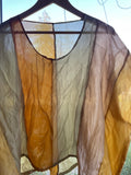Naturally Dyed Silk Top - Ready to Ship