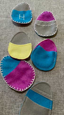 Easter Egg Pouch Template