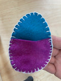 Easter Egg Pouch Template