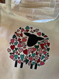 Love Ewe - Cotton Full Gusset Tote Bag