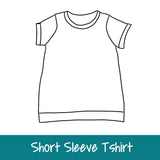 Short Sleeve Tshirt - Baby-Toddler-Big Kids