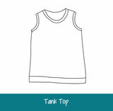 Tank Top - Baby-Toddler-Big Kids