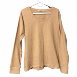 Scoop Neck Long Sleeve Tshirt - Women’s Clothing