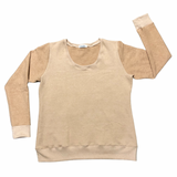 Scoop Neck French Terry Sweatshirt - Women’s Clothing - Made to Order