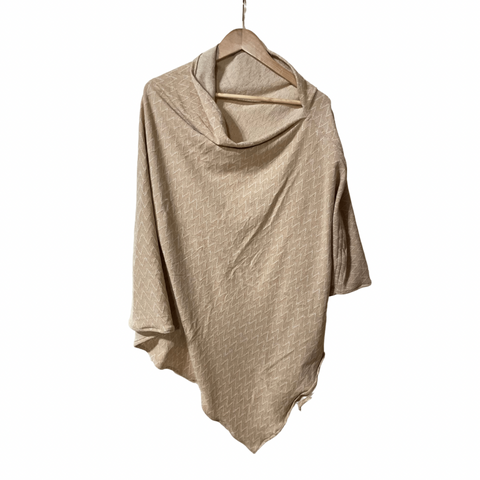 Poncho - 36x36 - ZigZag organic cotton